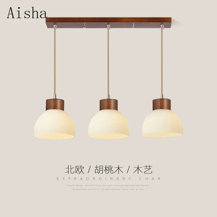 Suspension japonaise trois têtes pour bar et restaurant — LZ4X9P