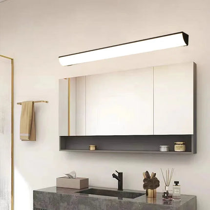 Applique murale miroir en aluminium au design linéaire simple — LZ4X9T2