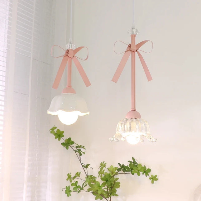 suspension décorative pour enfants en verre et céramique