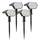 4 pièces de lumière froide.