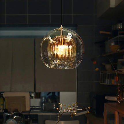 Suspension en verre au style nordique moderne pour intérieur — LZ4X9T