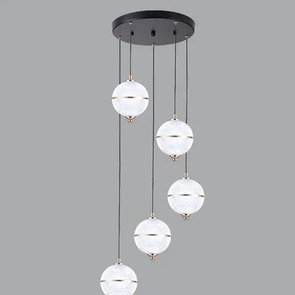 Suspension boule acrylique moderne pour bar et restaurant — LZ4X9Q2