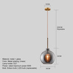 B Fumé 30CM / Blanc chaud