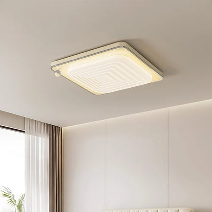 Plafonnier LED rétro en bois style médiéval élégant — LZ4X9P2