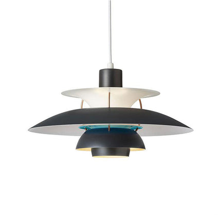 Suspension LED moderne à abat-jours métalliques multiples Coen — LZ4X9P2
