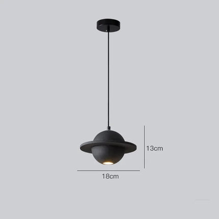 2024  New Hot Sale Resin Planet Pendant Lamp For Living Dining Room Restaurant Store Suspension Indoor Lighting Decor Luminaire