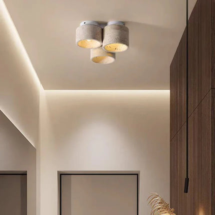 Plafonnier suspension en pierre de marbre naturel — LZ4X7D9