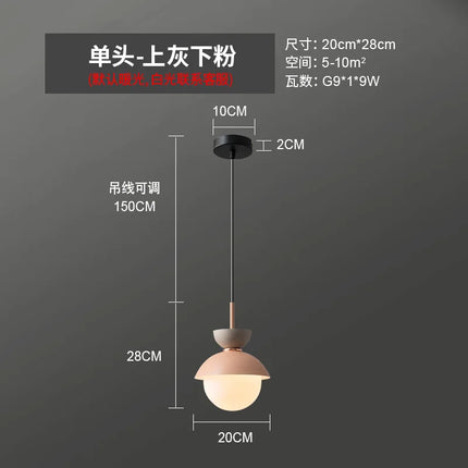 Lampe de chevet nordique au design créatif pour intérieur — LZ4X9Q2