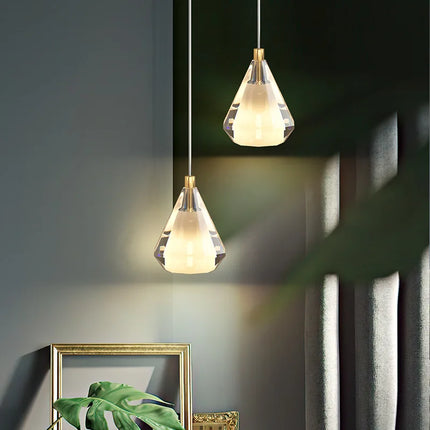 Lustre en cuivre antique au design luxueux et moderne — LZ4QJ7
