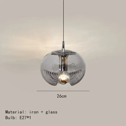Applique murale en verre avec finition métal chromé pour intérieur élégant — LZ4X9T2