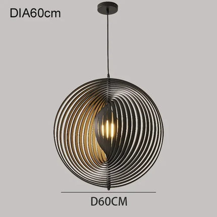 Lustre rotatif au design nordique pour décoration intérieure — LZ4X9P