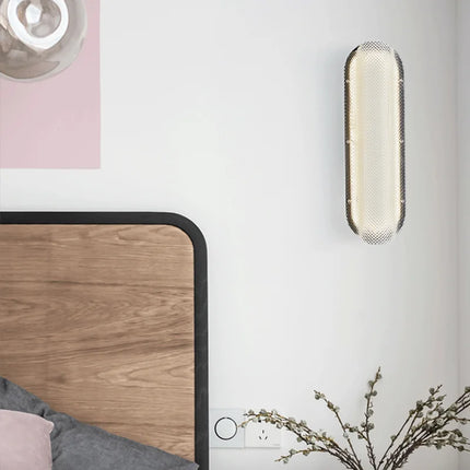 Applique murale longue nordique design luxe pour décoration hôtel — LZ4X9Q7