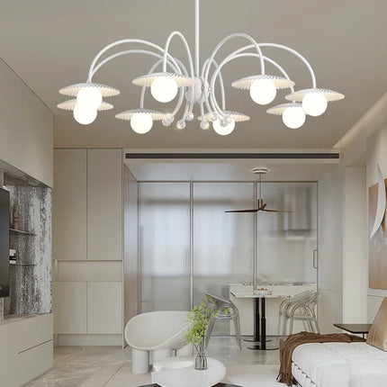 Lustre en verre artistique pour décoration intérieure créative — LZ4P9XQ