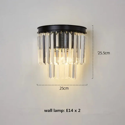 Lustre en cristal de luxe style italien pour intérieur — LZ4X9M