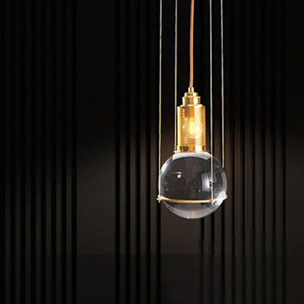 Suspension boule de cristal au design nordique moderne pour intérieur — LZ4X9Q2