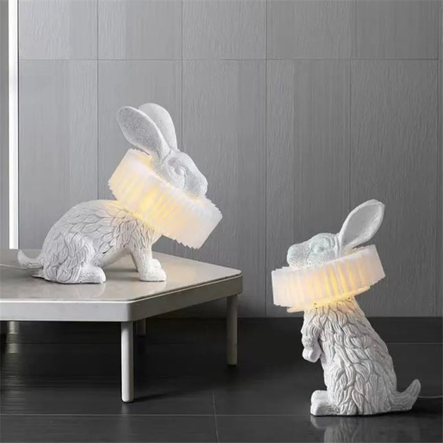 Lampe de table LED en forme de lapin pour enfants — LZ4X9P2