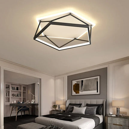 Suspension LED design industriel formes carrée et ronde — LZ4P9XQ