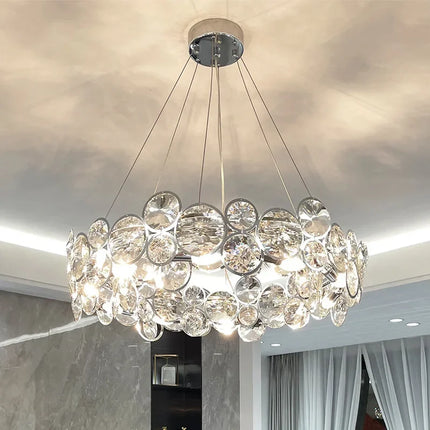Lustre en cristal style nordique pour intérieur luxueux — LZ4X9T