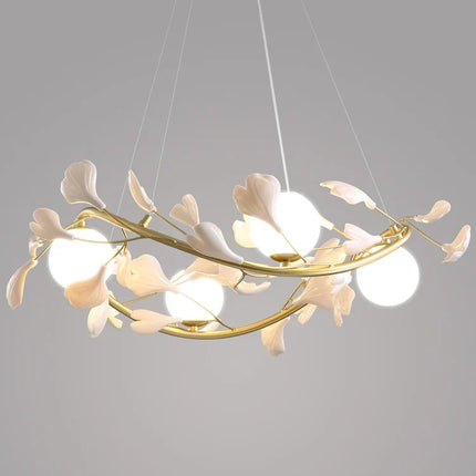 Lustre suspension lumineux design ginkgo pour intérieur — LZ7D9Q2