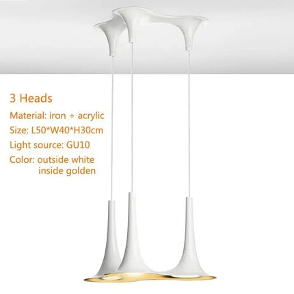 Suspension en métal au design italien pour intérieur moderne — LZ4X9M