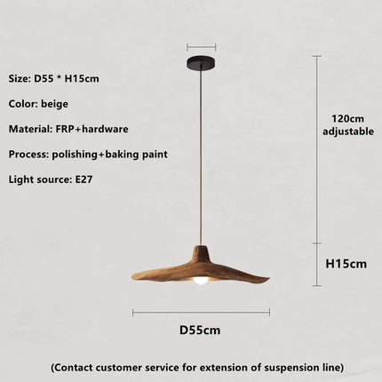 Suspension nordique Wabi-Sabi pour salle à manger et salon — LZ4X9P