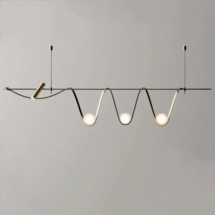 suspension créative minimaliste à led pour éclairage intérieur