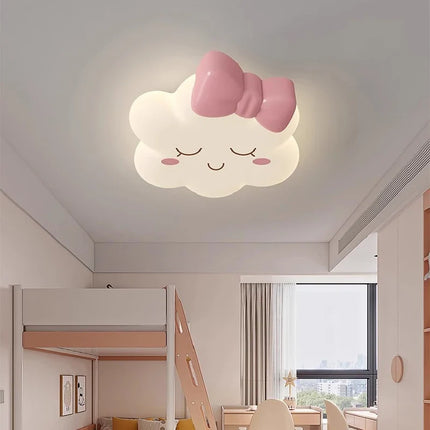Plafonnier nuage rose pour chambre enfant romantique et chaleureuse — LZ4N7Q2J