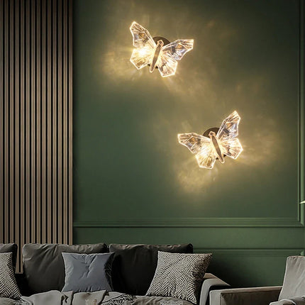 Applique murale LED design papillon style nordique — LZ4P9XQ