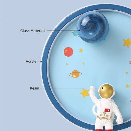 Plafonnier LED moderne design astronaute pour enfant — LZ4X7Q9