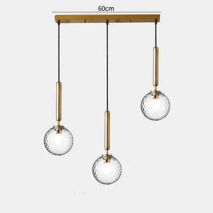 Lustre en verre moderne pour décoration intérieure élégante — LZ4X9M