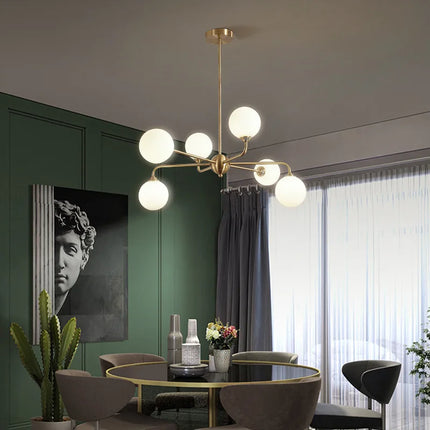 Lustre suspension LED au design nordique moderne — LZ4P9X