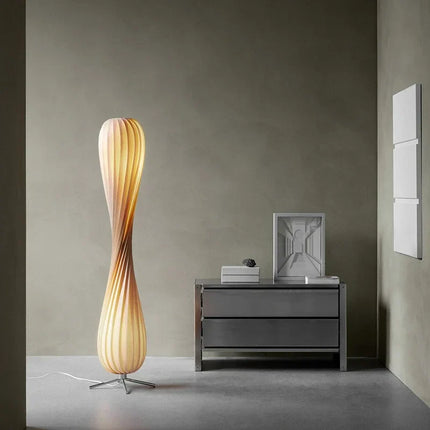 Lampadaire design moderne courbé pour éclairage élégant — LZ4X9Q
