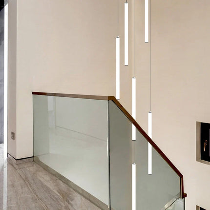 Lustre suspension moderne minimaliste de luxe pour duplex — LZ4P9XQ