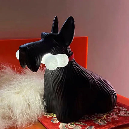 Lampe de table en résine chien cartoon pour décoration enfant — LZ4X9P