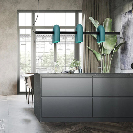 Lustre suspension art déco en métal avec cordon réglable — LZ4X9P2