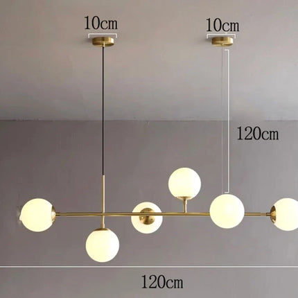 lustre led moderne pour éclairage intérieur suspendu