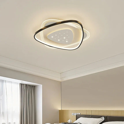 Plafonnier LED minimaliste au design moderne pour intérieur élégant — LZ4X9P2