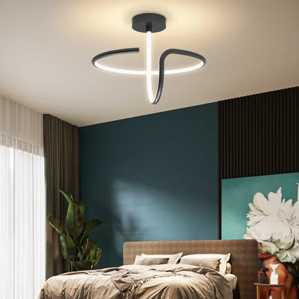 Lustre LED minimaliste TONDI pour couloir et salon — LZ4X9P2