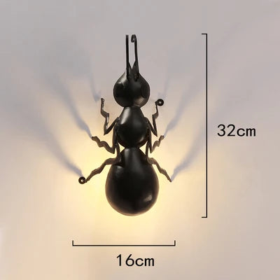 Applique murale décorative motif insecte créatif — LZ4X9P2