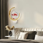 Style F L35x20cm 12W / 3 couleurs sans télécommande / Corps de lampe doré
