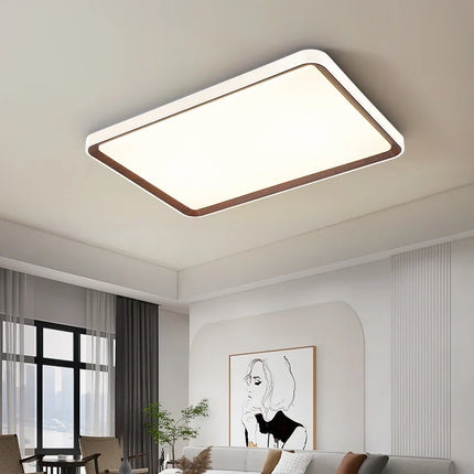 Plafonnier moderne en noyer pour chambre principale — LZ4X9T2