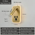 C4 / Blanc chaud (2700-3500K) / LED 3W et 8W