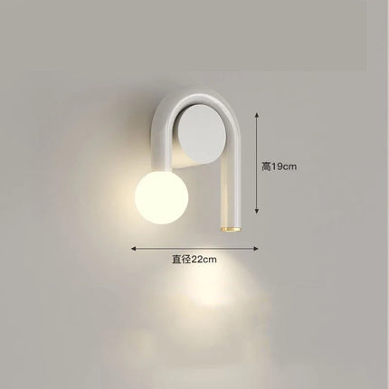 Applique murale LED double avec protection yeux pour chambre et table d'appoint — LZ4X9P
