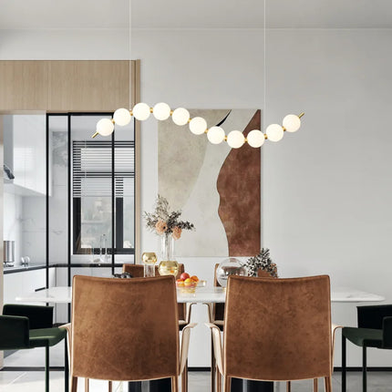 Lustre suspension acrylique pour cuisine, bar et magasin — LZ4X7Q9T