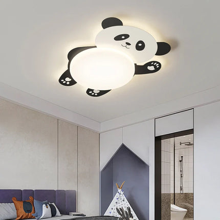 Plafonnier enfant design panda moderne et minimaliste — LZ4Q9XJ