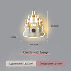 Applique château / 3 températures de couleur