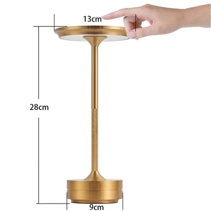 Lampe de bureau tactile rechargeable sans fil polyvalente — LZ4X9P2