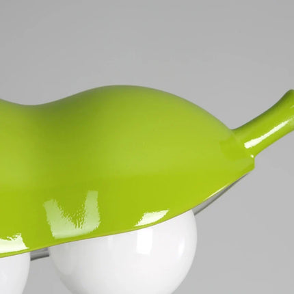 Lustre en verre à pois avec éclairage en résine créative — LZ4X9J