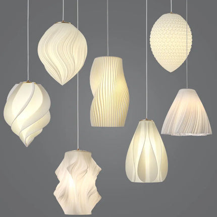 Lustre moderne à trois extrémités avec impression 3D créative — LZ4XJ9
