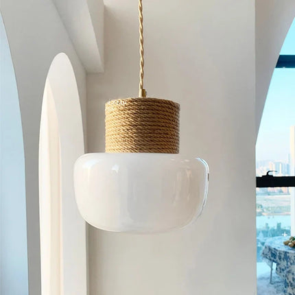 Suspension LED décorative en verre au design nordique — LZ4X9P